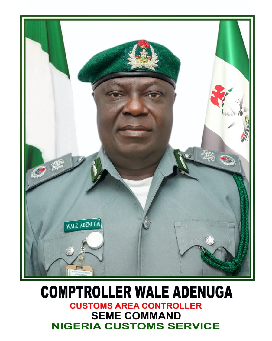 NCS: Seme Border Command Records N3.4bn Revenue in 3 weeks